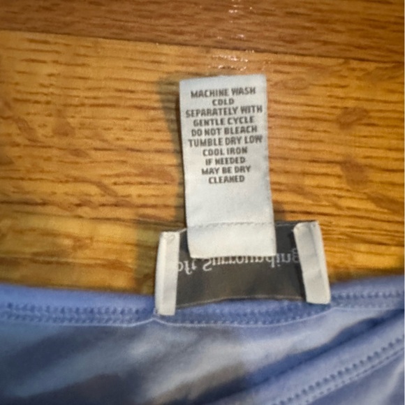 Soft Surroundings Top lavender Sz XS Women Ruffle on Bottom Pullover (E)5 - Picture 8 of 14